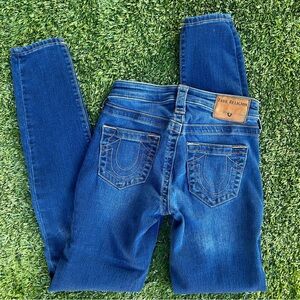 True Religion HALLE Mid-Rise Skinny Jeans